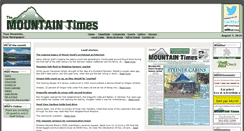 Desktop Screenshot of mountaintimesoregon.com